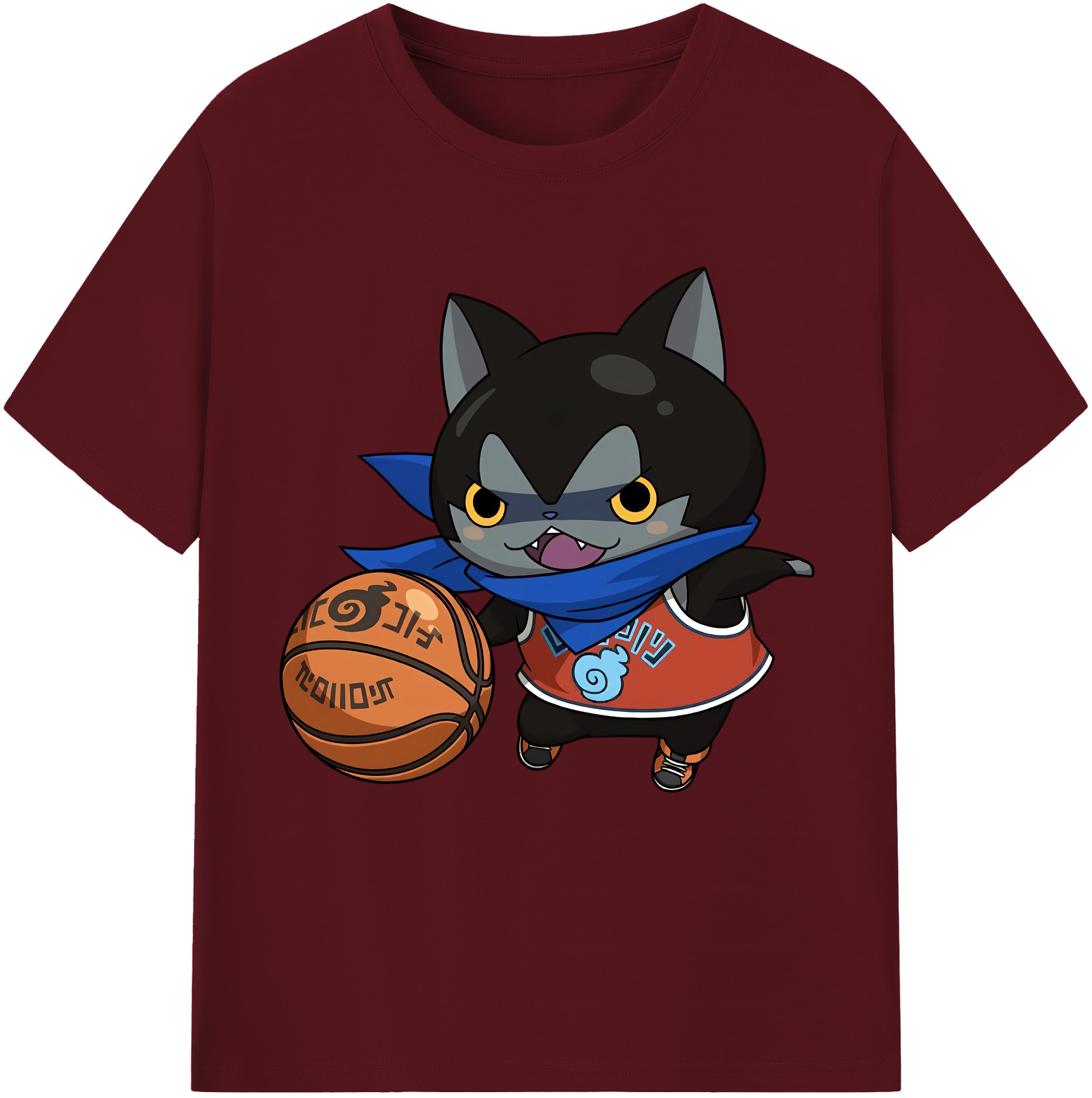 （画像用） 妖怪ウォッチ Yo-kai Watch 綿100％半袖Tシャツ（フロントプリント）